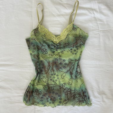 Vintage Cami-Top Grösse M, hergestellt in Frankreich