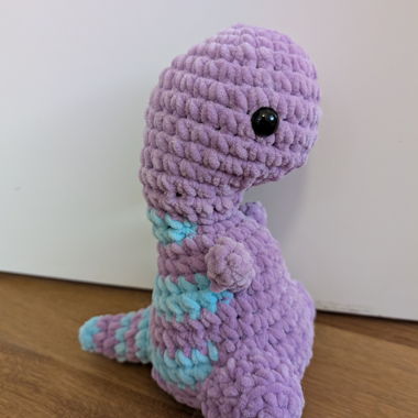 Dinosaur crochet plushie
