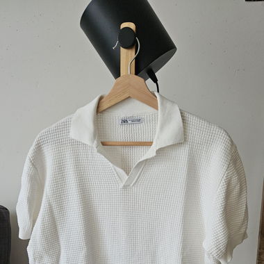 Polo sans bouton