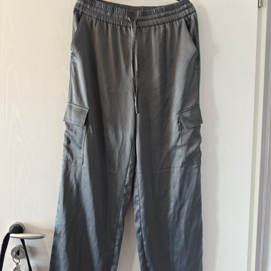 Pantalon cargo gris Rachel Zoe