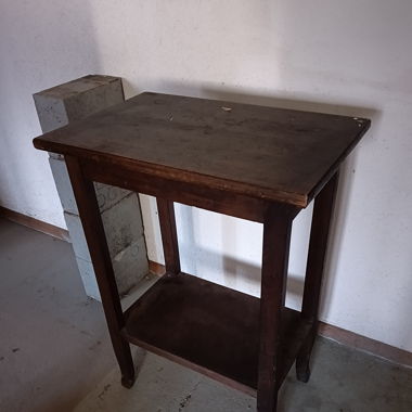 Petit présentoir bois