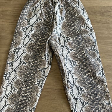 Snake Print Trousers