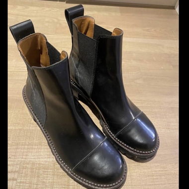 Bottines Chelsea noires See By Chloé