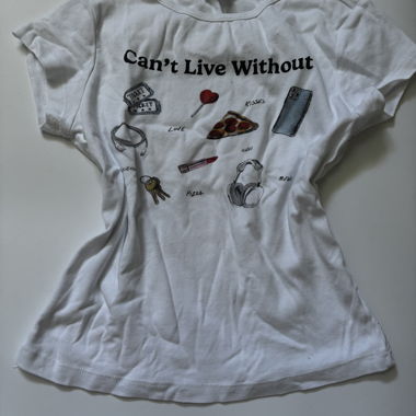 T-shirt Subdued con stampa - Taglia S