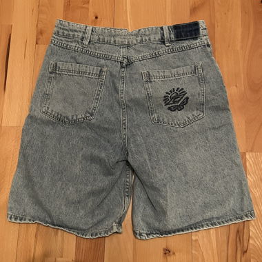 Shorts en jean bleu clair