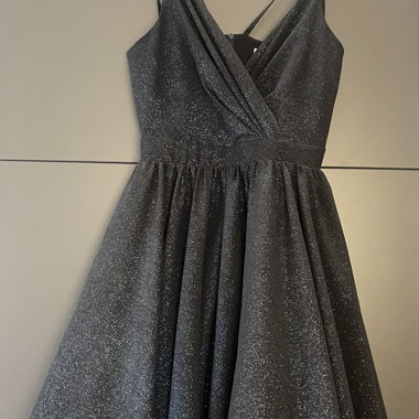Glitzer Abendkleid 