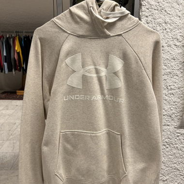 Felpa Under Armour beige taglia M