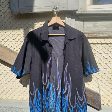 Cooles flammen shirt