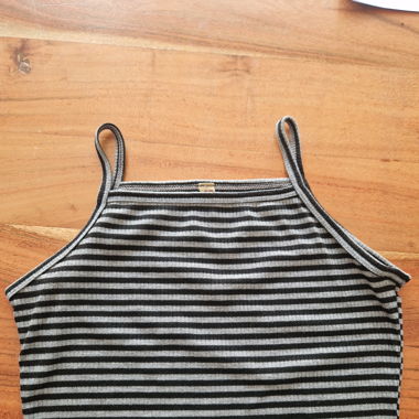 Crop Top a righe
