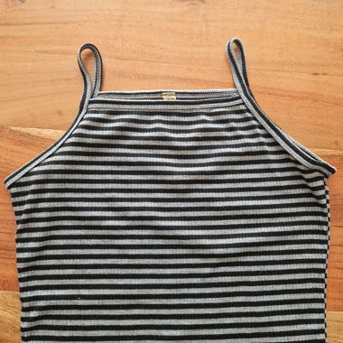 Striped Crop Top
