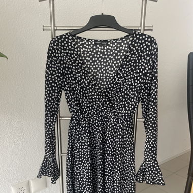 Langarm-Kleid