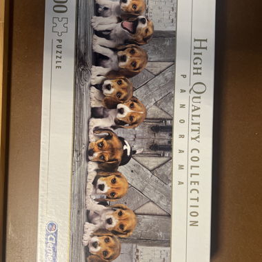 1000-Piece Dog Puzzle