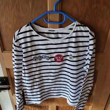 Langarm T-Shirt mit Pretty Kitty