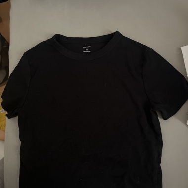 T-shirt nero Kiabi M