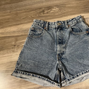 HIGH Waisted MOM Jeansshorts