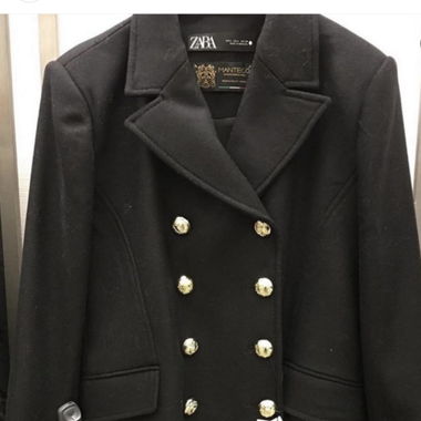 Zara coat 100%wooll