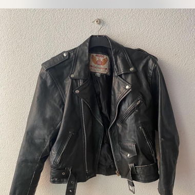 Vintage original 80s (heavy) Leather Jacket 38 