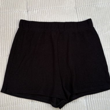 Shorts en maille noirs H&M Taille M (UE)