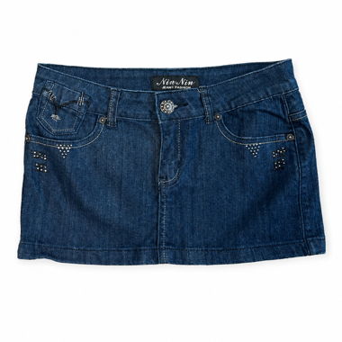 Denim Mini Skirt