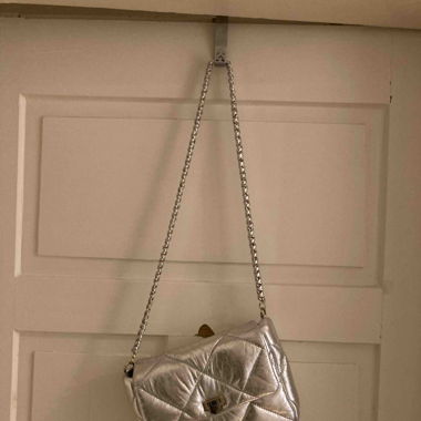 Umhängetasche in silber