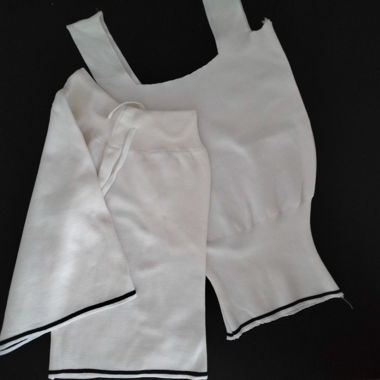 Ensemble blanc été