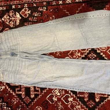 Jeans Bershka Wide anni '90 azzurro chiaro