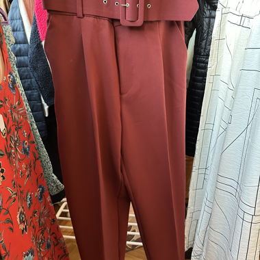 Zara Bordeaux-Hose