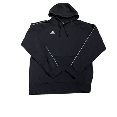 Felpa con cappuccio adidas vintage nera Taglia L