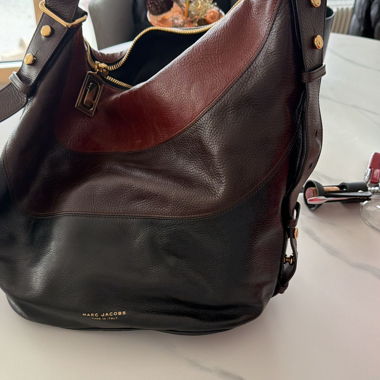 Borsa a tracolla Marc Jacobs in pelle tricolore