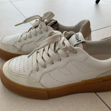 Ash white leather sneakers 