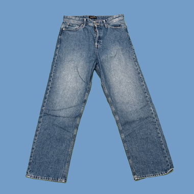 Jack & Jones - baggy jeans - blue denim