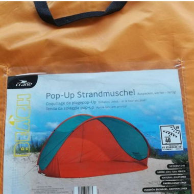Strandmuschel , neu verpackt, nie gebraucht 