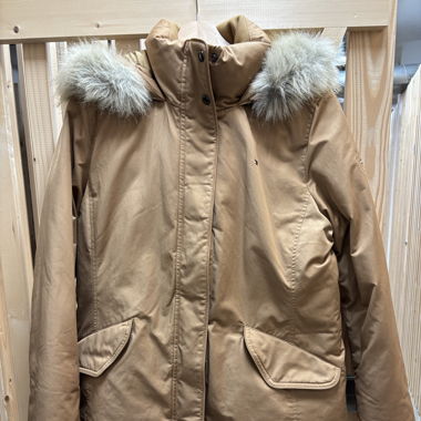 Wintermantel,hellbraun-goldig, „Tommy Hilfiger“,XL