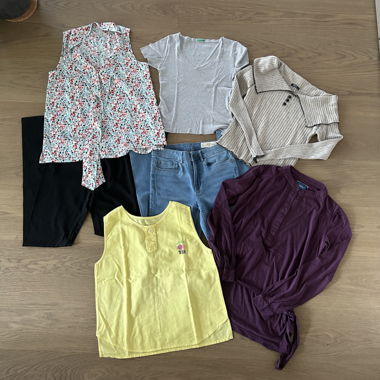 Damenbekleidung-Paket