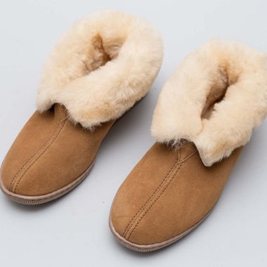 Belli Pantofole in Pelle Minnetonka Slipper 40