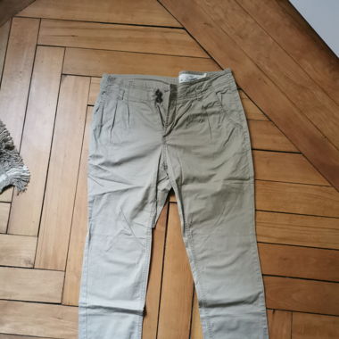 Stoffhose Chinos beige 38