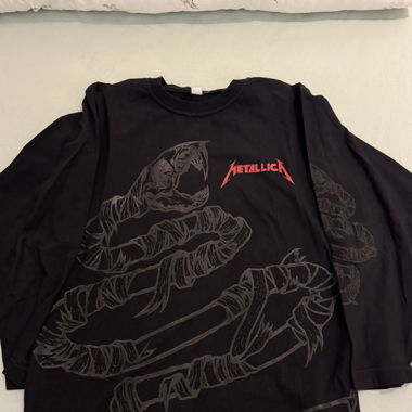 Vintage METALLICA Baggy Long Sleeve Sweatshirt 