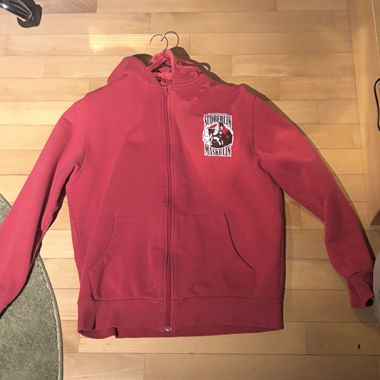 Südberlin Zip-Hoodie rot