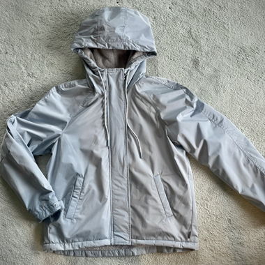 Giacca invernale calda, azzurro chiaro, XS