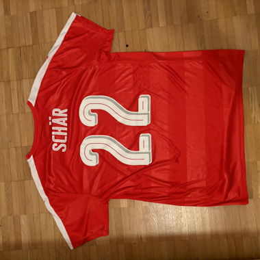 2016-17 SCHWEIZ TRIKOT SCHÄR #22 SIZE L