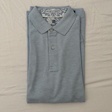Polo da uomo blu Boggi Milano