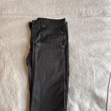 Pantalon Apc neuf en coton jean gris/vert