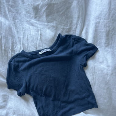 zara crop top