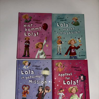 Lola Bücher Band 1–4 von Isabel Abedi 