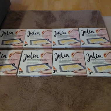Carta da forno Julia 8x