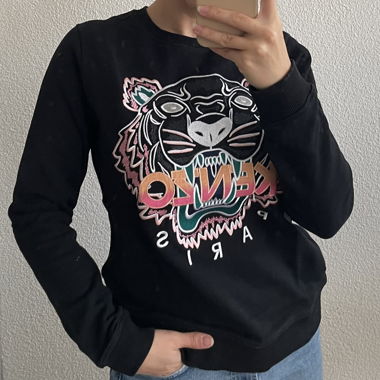 KENZO Embroidered Cotton Sweatshirt
