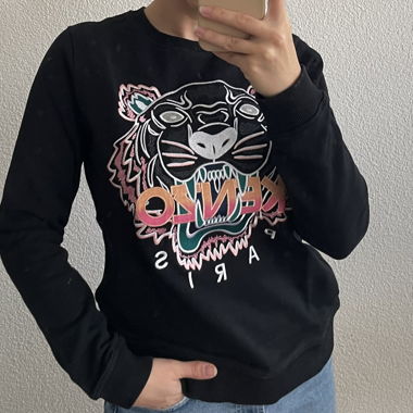 KENZO Embroidered Cotton Sweatshirt
