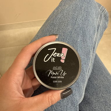 Jezz It UV/LED Make Up Gel Polar White