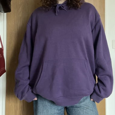 Hoodie violett