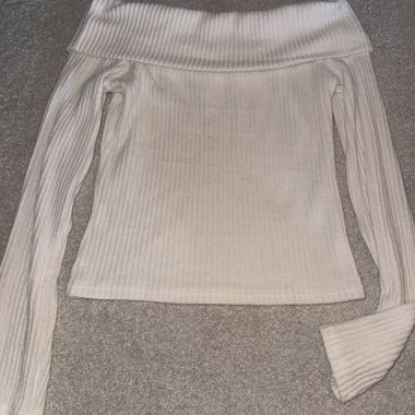 Off shoulder langarm